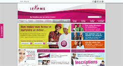 Desktop Screenshot of ifapme.be