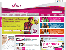 Tablet Screenshot of ifapme.be
